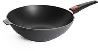 Woll &ndash; Diamond Lite Guss-Wok & R&uuml;hrpfanne &Oslash; 32 cm mit abnehmbarem Stiel &ndash;