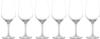Leonardo Ciao+ Rotwein-Gläser 6er Set, Rotwein-Kelche mit gezogenem Stiel,