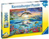 Ravensburger Kinderpuzzle - 12895 Delfinparadies - Unterwasserwelt-Puzzle für...