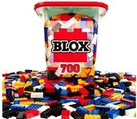 Simba 104114200 - Blox 700 Bausteine f&uuml;r Kinder ab 3 Jahren, 8er Steinebox mit