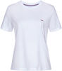 Tommy Jeans Damen T-Shirt Kurzarm TJW Regular Regular Fit, Weiß (White), XL