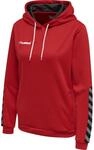 hummel Damen Hoodie Hmlauthentic Poly Hoodie Woman, True Red, L, 204932-3062-L