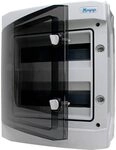 Kopp 353812048 AP-FR-Verteilerkasten mit T&uuml;r, IP65 f&uuml;r 24 Pole, 2-reihig