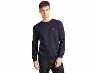 Lee Herren Plain Crew Sweatshirt, Blau (Midnight Navy Ma), Large