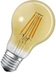 LEDVANCE Smarte LED-Lampe mit Bluetooth Mesh Technologie, Filament Gold, Sockel E27,