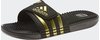 adidas Unisex-Adult Adissage Sandal, Core Black/Gold Metallic/Core Black, 44.5