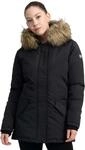 Lonsdale Damen Kimmeridge Jacken, Schwarz, M EU