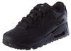 NIKE AIR MAX 90 LTR (PS) Sneaker, Black/Black-Black-White, 28 EU