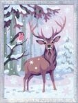 Ravensburger CreArt Stolzer Hirsch - Malen nach Zahlen ab 9 Jahre | Mit Glitzer,