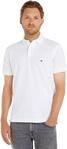 Tommy Hilfiger Herren Poloshirt Kurzarm 1985 Regular Fit, Wei&szlig; (White), XS