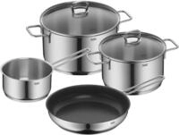 Silit Alicante Topfset Induktion 4-teilig, Topf und Pfannenset, Kochtopf Set mit