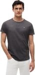 Tommy Jeans Herren T-Shirt Kurzarm TJM Slim Slim Fit, Schwarz (Black), M