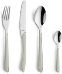 Kuppels PRISMA Besteck Set 6 Personen 24-teilig Salbeigr&uuml;n, 18/0 Edelstahl