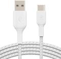 Belkin BoostCharge geflochtenes USB-C-Ladekabel, USB-C-/USB-Kabel, USB-Typ-C-Kabel