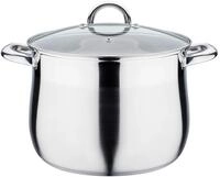 GSW 989862 Jumbotopf 26cm, Rostfreier Stahl, 11 liters, Silber