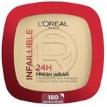 L'Or&eacute;al Paris Wasserfestes Puder Make-up mit hoher Deckkraft, Deckendes...