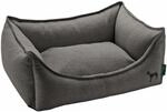 HUNTER Livingston Hundesofa | Strukturstoff, klassisches Design, Farbe: anthrazit,
