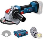 Bosch Professional 18V System Winkelschleifer GWX 18V-8 mit X-LOCK (Scheiben-&Oslash;: