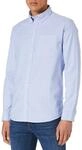 SELECTED HOMME Herren SLHREGRICK-OX Flex Shirt LS S NOOS Hemd, Light Blue, M