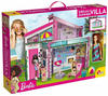 Liscianigiochi 76932 - Barbie 2-stöckige Villa zum Selbstbauen aus Karton mit...