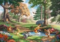 Schmidt Spiele 59689 Thomas Kinkade, Disney, Winnie The Pooh, 1000 Teile Puzzle