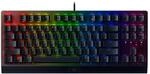 Razer BlackWidow V3 Tenkeyless (Green Switch) - Mechanische Gaming-Tastatur ohne