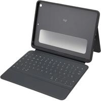 Logitech Rugged Folio f&uuml;r iPad (7., 8. und 9. Generation) &ndash; Schutzcase mit Smart