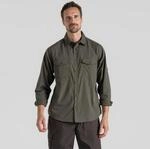 Craghoppers Kiwi-Langarmshirt f&uuml;r Herren, Insektenschutzstoff und Kragen,