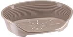 Ferplast Hundebett Kleine & Mittelkleine Hunde 70 x 52 x 23cm, Taupe