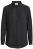 Vila NOS Damen VILUCY L/S Button Shirt - NOOS Bluse, per Pack Schwarz (Black...