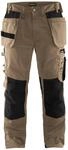 Blakl&auml;der 155518602799C46 Handwerker Bundhose Gr&ouml;&szlig;e in steingrau/Schwarz, C46