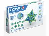 Geomag - Classic Panels 114 Pieces- Magnetic Construction for Children - Green