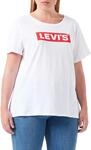 Levi's Plus Size Damen Pl Perfect Tee T-Shirt, Wei&szlig; (Pl Box Tab White), 1X