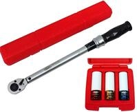 FAMEX 10865-3N Profi Drehmomentschl&uuml;ssel Set 1/2 Zoll (12,5 mm)-Antrieb |...