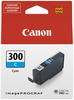 Canon Tintenpatrone PFI-300C - cyan 14,4 ml - Original für Tintenstrahldrucker