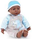 Bayer Design 94001AH Funktionspuppe, Babypuppe Interaktiv, Junge, sprechend, weicher