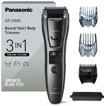 Panasonic ER-GB80-H503 Bart-, Haar- & K&ouml;rperschneider f&uuml;r M&auml;nner, tragbarer