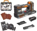 WORX WX820 Akku-Multischleifer &ndash; Schleifen ohne Staub &ndash; 5-in-1 Funktionen: