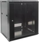 Intellinet 19" Wandverteiler 15HE 77x57x60 Flatpack schwarz 711951
