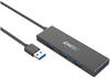 Emtec Hub Ultra Slim USB3.1 4-Port T620A Type-A - Micro SD, ECHUBT620A
