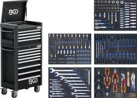 BGS 4088 | Werkstattwagen Profi Standard Maxi | 12 Schubladen | mit 263 Werkzeugen