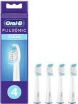 Oral-B Aufsteckb&uuml;rsten Pulsonic Clean, Wei&szlig;, 4 St&uuml;ck