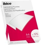 Ibico Laminierfolien A4 250 Mikron (2 x 125 mic), 100 St&uuml;ck, Gl&auml;nzende