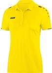 JAKO Damen Poloshirt Classico, Citro, 36