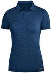 JAKO Damen Poloshirt Premium Basics, Marine-Meliert, 38