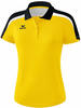 ERIMA Damen Poloshirt Poloshirt, gelb/schwarz/weiß, 38, 1111838