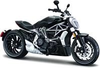 Maisto Ducati Diavel S: Motorradmodell im Ma&szlig;stab 1:12, mit Federung und