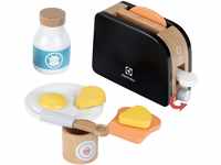 Klein Theo 7400 Electrolux Toaster, Holz | Inkl. Toastscheiben, Butter,...