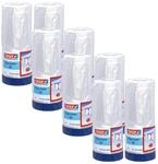 tesa Easy Cover 4369 UV - 8er Pack - Malerfolie mit Gewebeband zum Abkleben und
