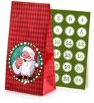 pajoma,50272,Adventskalender AA8Santa Claus,1 x 24T&uuml;ten zum Bef&uuml;llen, inkl.